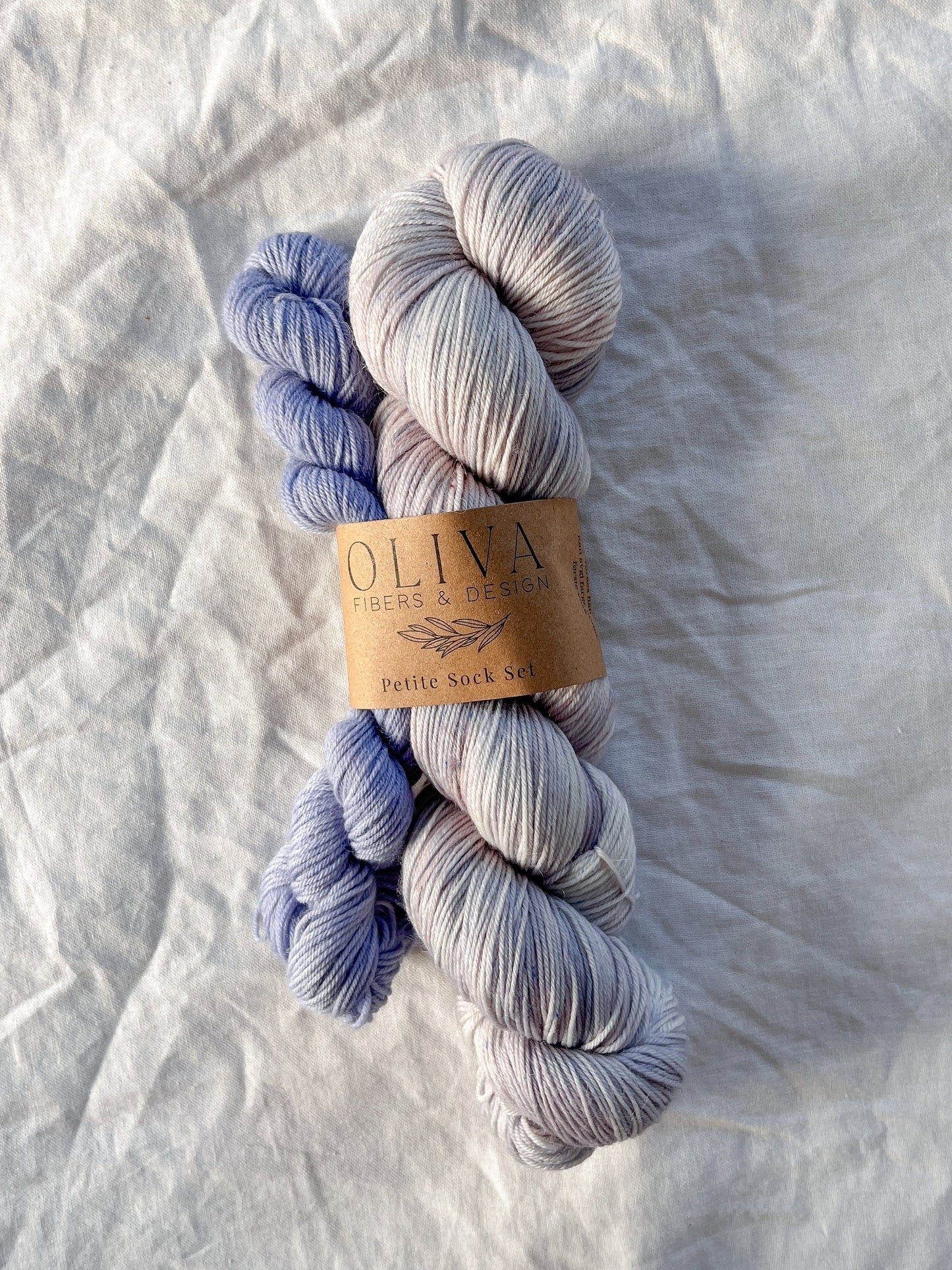 Petite Sock Set (Lager) - Håndfarget garn - Oliva Fibers & Design