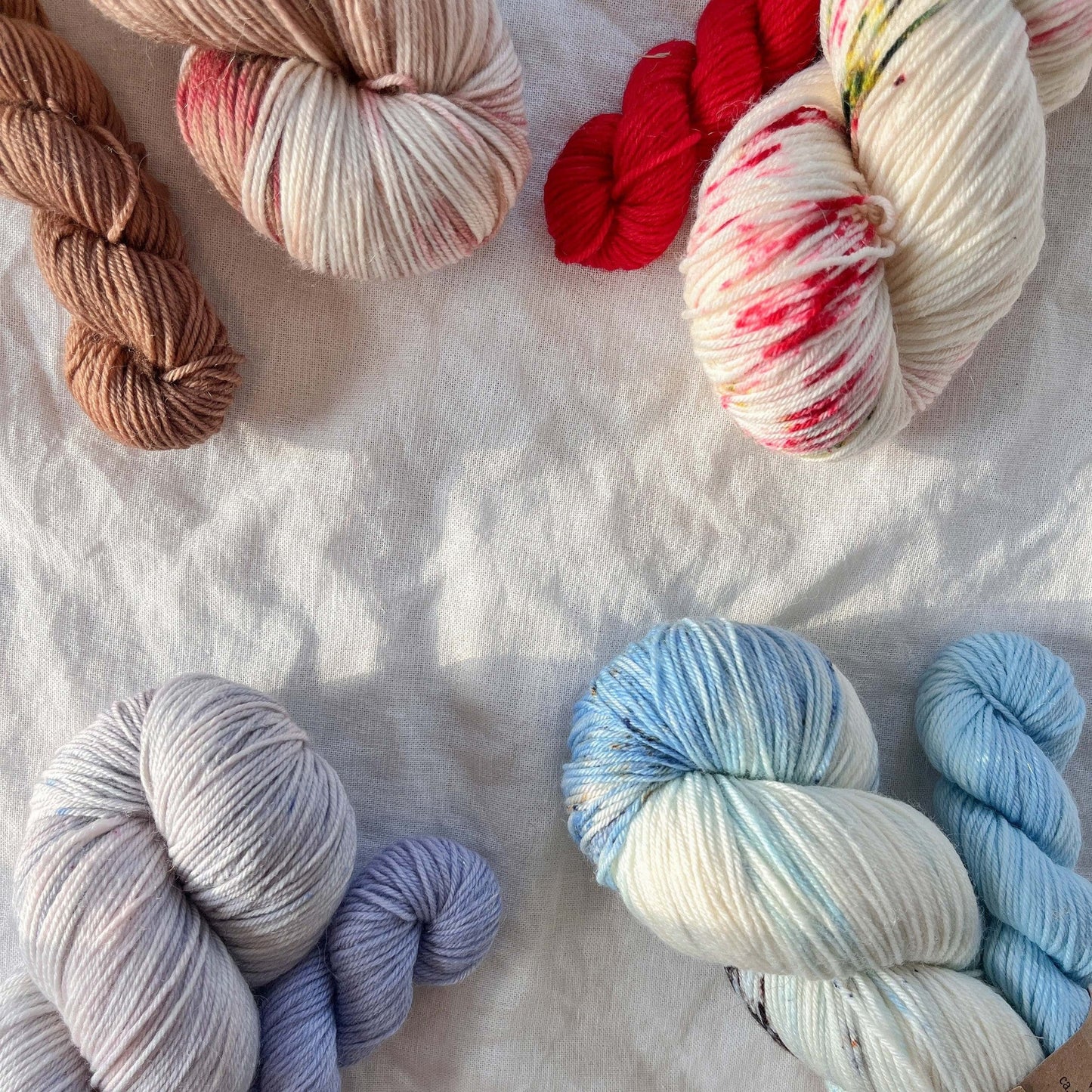 Petite Sock Set (Lager) - Håndfarget garn - Oliva Fibers & Design
