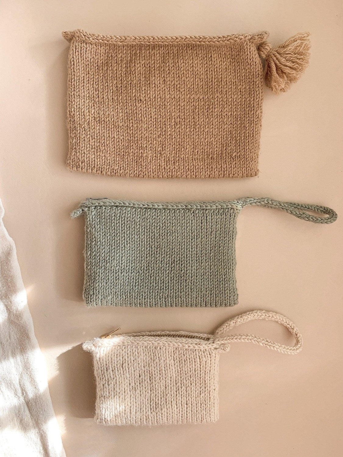 Sleek Purse - Strikkepakke | Oliva Fibers & Design