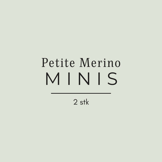 Petite Merino Minis (2 stk) - Håndfarget garn