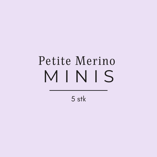Petite Merino Minis (5 stk) - Håndfarget garn