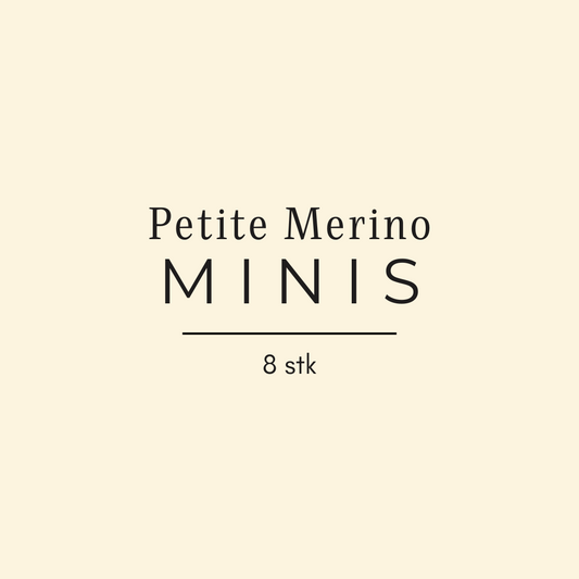Petite Merino Minis (8 stk) - Håndfarget garn