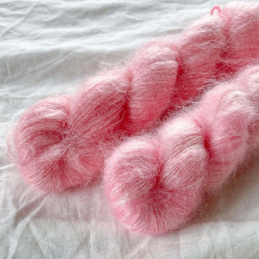 Cotton Candy - Håndfarget garn | Oliva Fibers & Design