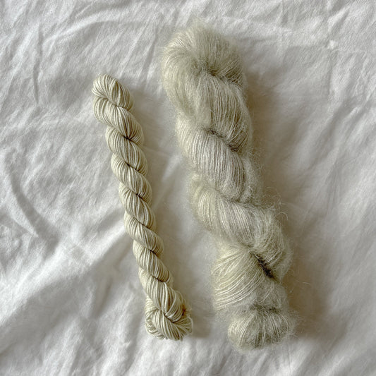 Green Tea - Håndfarget garn - Oliva Fibers & Design