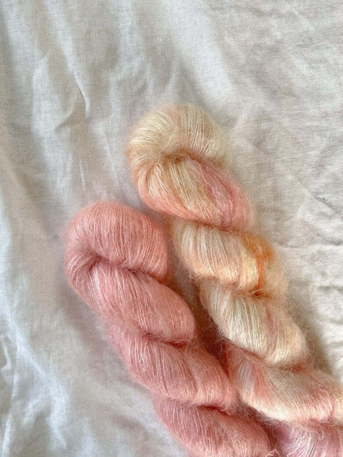 Macaroon - Håndfarget garn | Oliva Fibers & Design