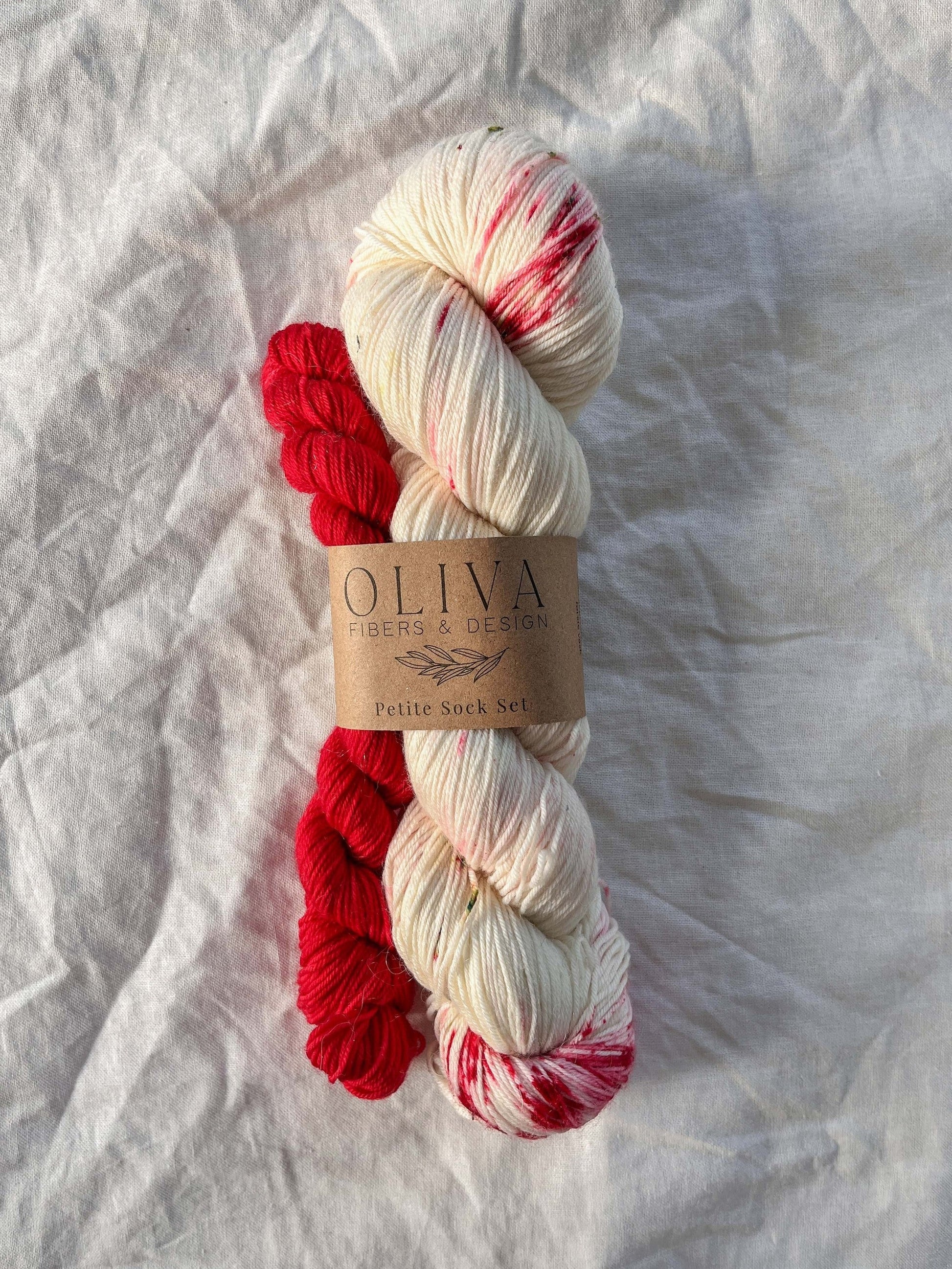 Petite Sock Set (Lager) - Håndfarget garn - Oliva Fibers & Design