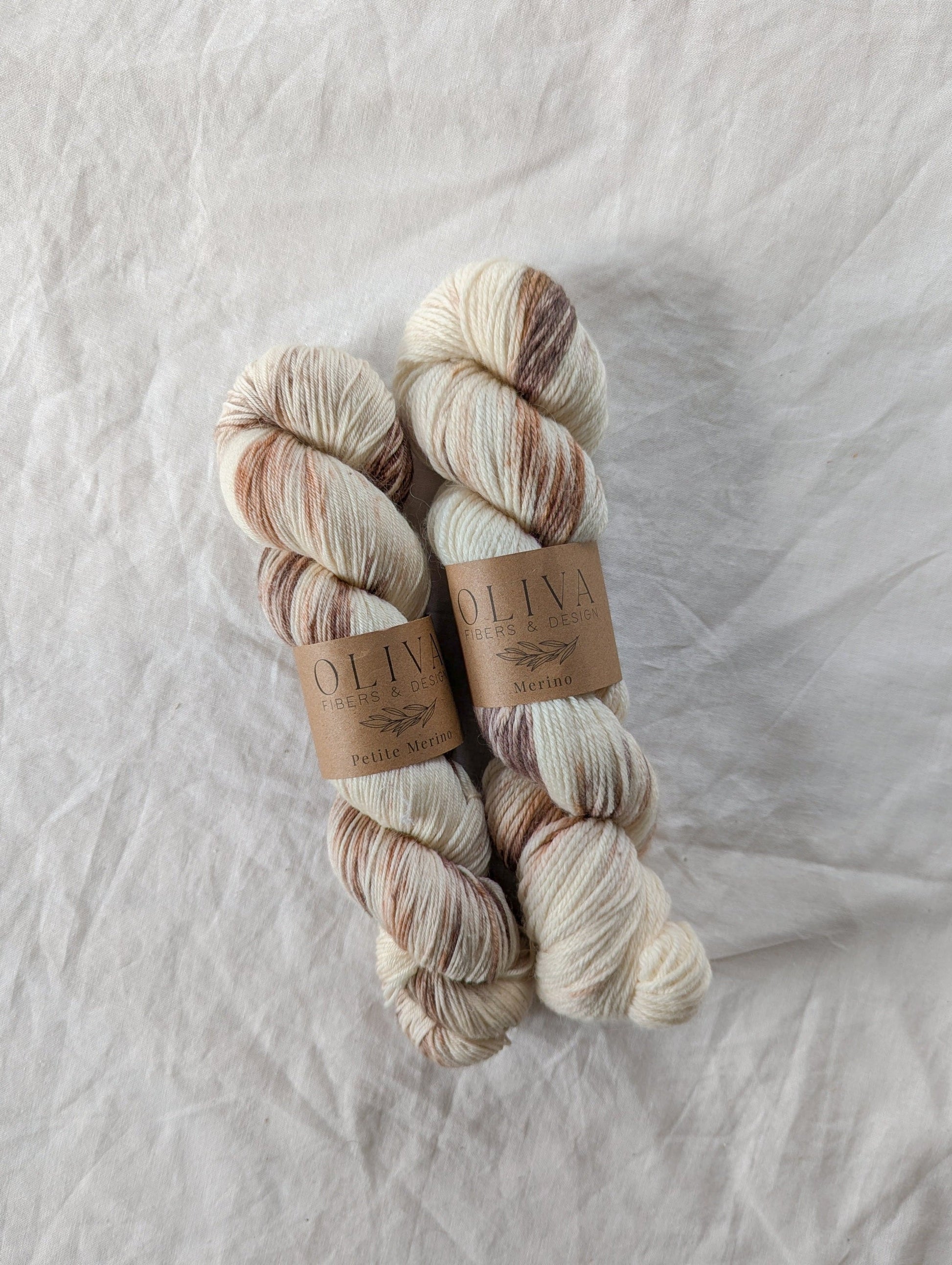Tiramisu - Håndfarget garn - Oliva Fibers & Design