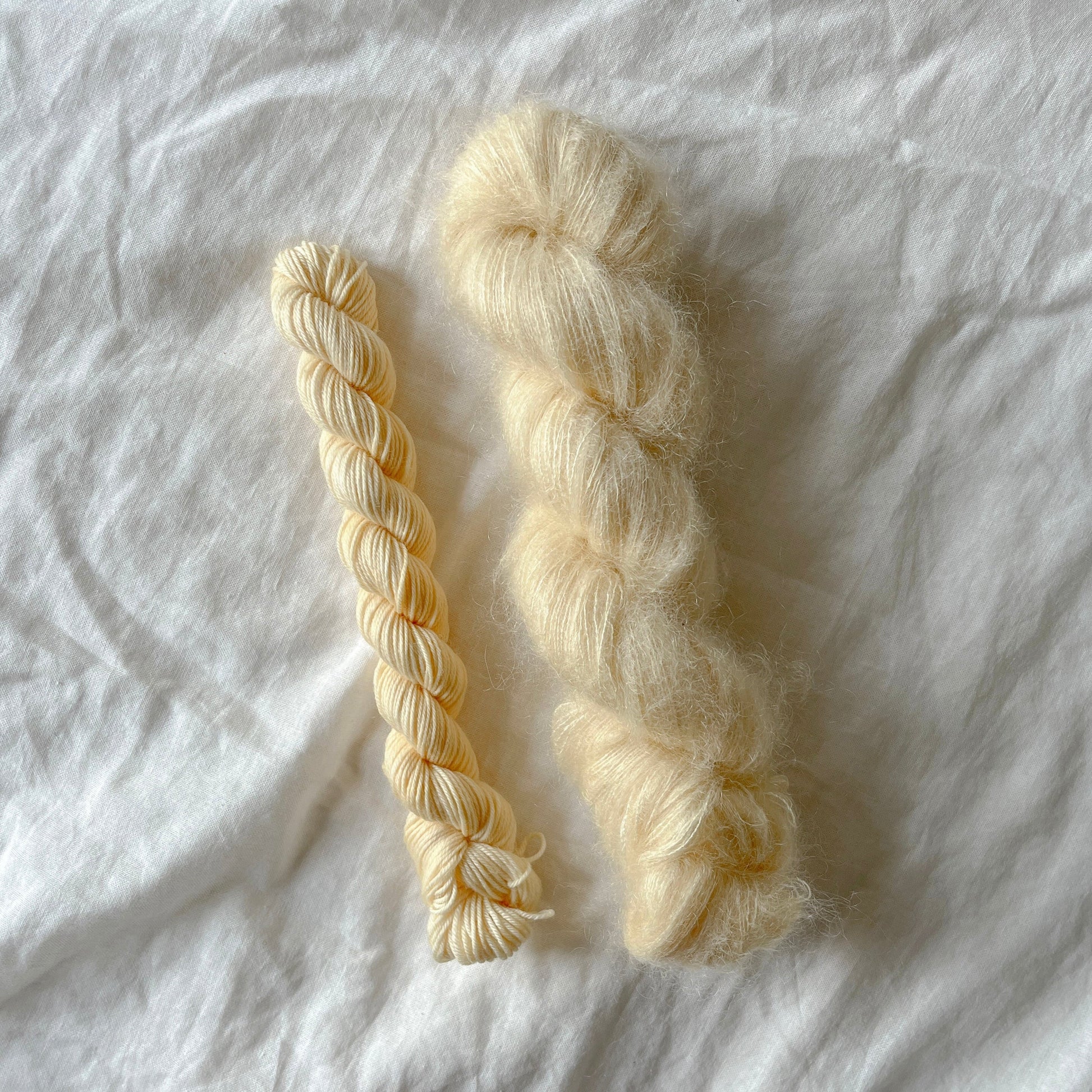 Vanilla - Håndfarget garn - Oliva Fibers & Design