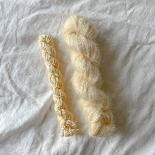 Vanilla - Håndfarget garn - Oliva Fibers & Design