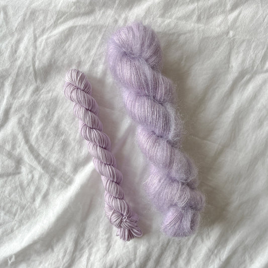 Wisteria - Håndfarget garn - Oliva Fibers & Design